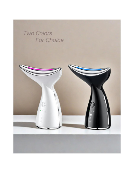 Masajeador Facial y de Cuello VOFEL Blanco con Calor 45C Masajeador Facial y de Cuello VOFEL Blanco con Calor 45C