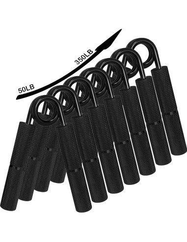 Entrenador de Fuerza de Agarre WANSPOORTS 11 Paquete 22.7-159 kg