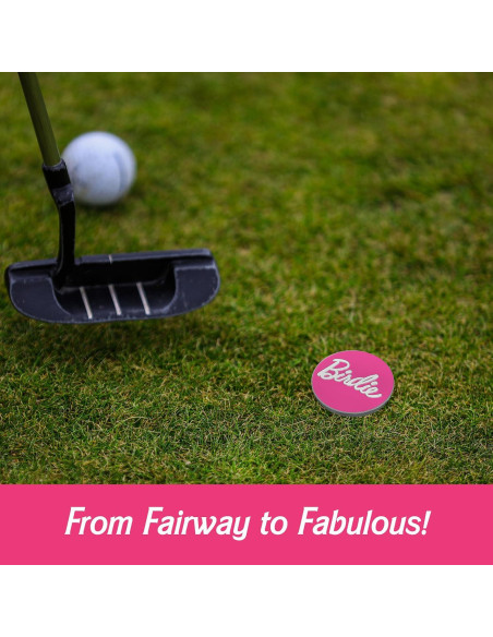 Marcador de Pelota de Golf Shanker Birdie - Clip Magnético Rosa Marcador de Pelota de Golf Shanker Birdie - Clip Magnético Rosa