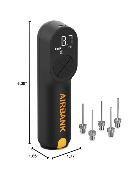 Bomba Eléctrica de Pelotas AIRBANK MAKO 4000mAh 20PSI Bomba Eléctrica de Pelotas AIRBANK MAKO 4000mAh 20PSI