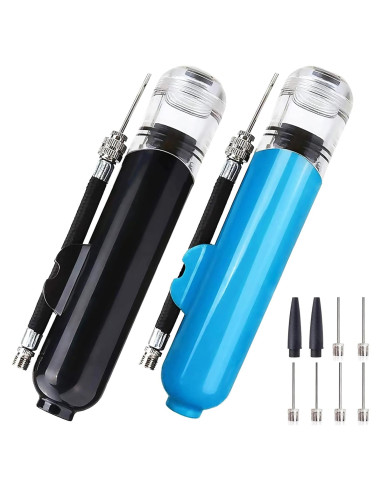 Bomba de Aire Manual Haploon 2PCS con 5 Agujas para Pelotas