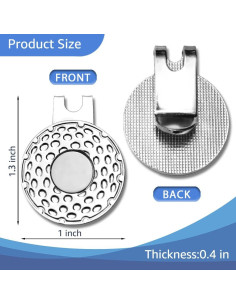 Clip Magnético para Gorra de Golf GEYGIE GHC con Marcador 2