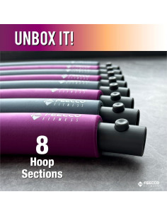 Aro de Fitness FEECCO 0.99 kg Desmontable 8 Secciones 2