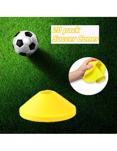 Vallas de Entrenamiento de Velocidad Kvittra - Ajustables 15 cm a 38 cm