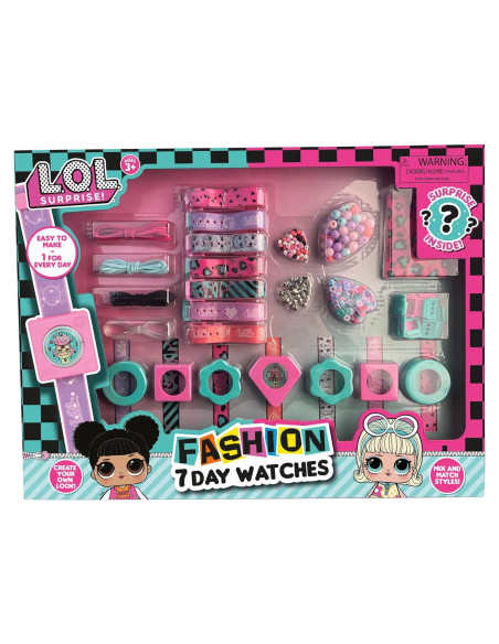 Reloj LOL Surprise 7 Días Personalizable para Niñas Reloj LOL Surprise 7 Días Personalizable para Niñas
