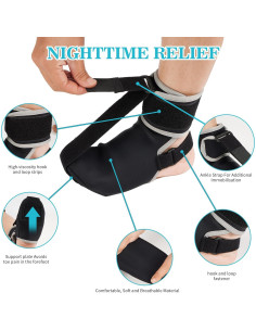 Férula Nocturna Medibot para Fascitis Plantar Unisex Mediana 2