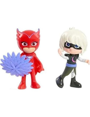 Conjunto de Figuras PJ Masks 2-Pack Owlette y Luna Girl