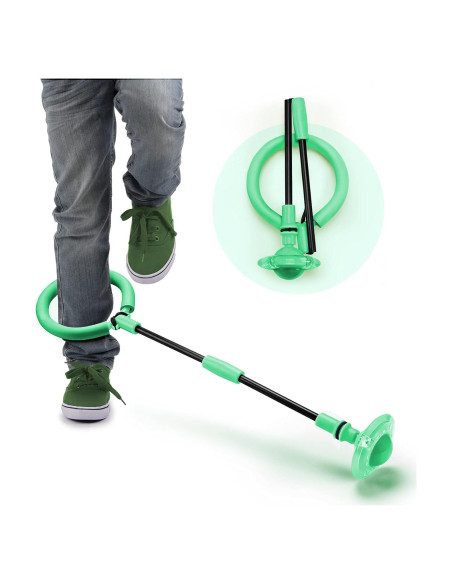 Pelota de Salto Plegable Mumba Verde para Niños y Niñas Pelota de Salto Plegable Mumba Verde para Niños y Niñas