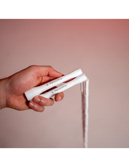 Cuerda de Salto con Cuentas SwissSkip - Ajustable 304.8 cm Cuerda de Salto con Cuentas SwissSkip - Ajustable 304.8 cm