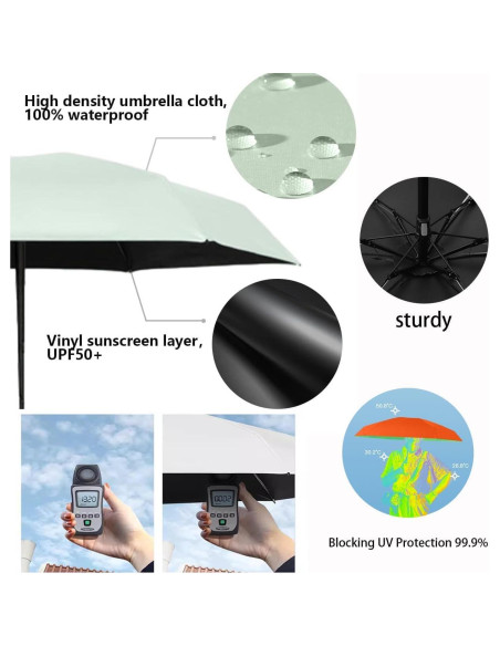 Mini Paraguas Plegable Bifrost 90 cm UV 99.9% Protección Mini Paraguas Plegable Bifrost 90 cm UV 99.9% Protección