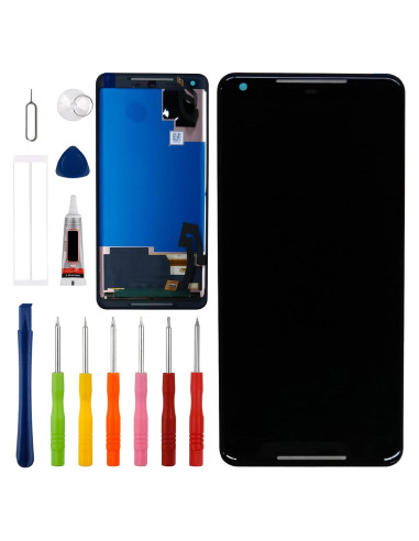 Reemplazo Pantalla Táctil LCD Goo-gle Pixel 2 XL Negro