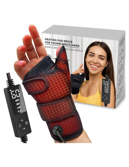 Almohadilla Térmica Eléctrica ELEKHEAL para Pulgar y Muñeca S Almohadilla Térmica Eléctrica ELEKHEAL para Pulgar y Muñeca S