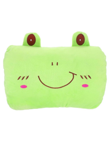 Almohada Calentadora de Manos Veemoon 26x19cm Peluche Verde