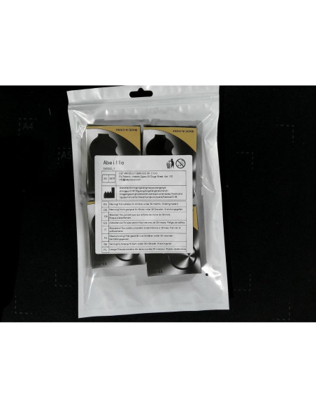 4 Lentes de Lupa de Bolsillo 10X Abeillo para Leer 4 Lentes de Lupa de Bolsillo 10X Abeillo para Leer