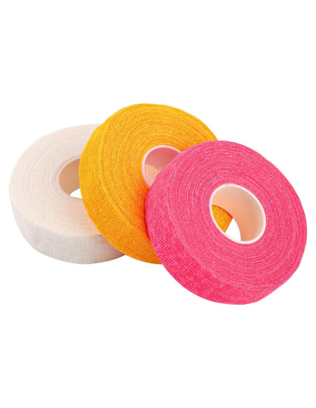 3 Rollos de Cinta Protectora para Dedos BOXOB - Algodón Autoadhesiva 3 Rollos de Cinta Protectora para Dedos BOXOB - Algodón Autoadhesiva