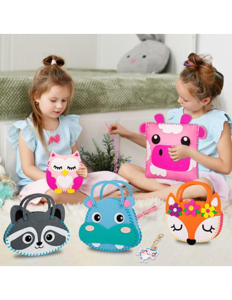 Kit de Costura Sofier para Niños - 8 Manualidades de Fieltro Kit de Costura Sofier para Niños - 8 Manualidades de Fieltro