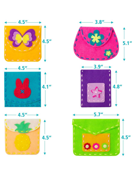 Kit de Costura para Niños Flying Childhood - 6 Proyectos DIY Kit de Costura para Niños Flying Childhood - 6 Proyectos DIY