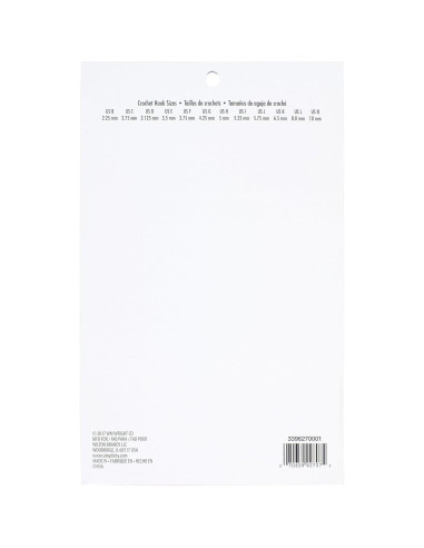 Juego de Ganchillos Ergonómicos Boye 12 Piezas 2.25mm a 10mm