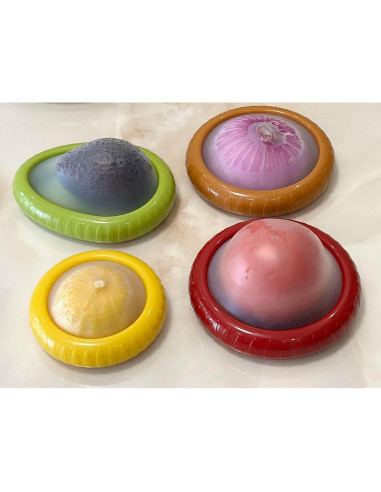 Set de 4 Contenedores de Silicona para Frutas y Verduras LCYHOMIEE