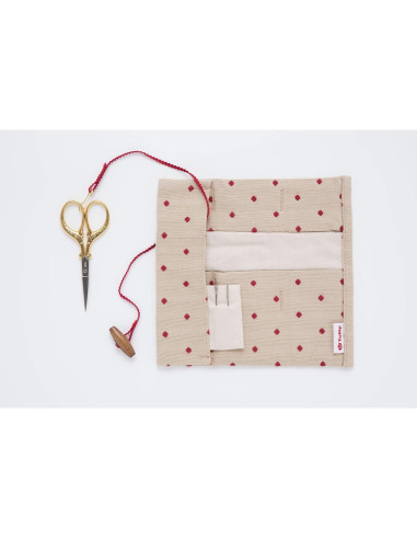Conjunto de Ganchillo Tulip TED001 Rojo 11 Piezas