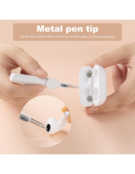 Kit de Limpieza Rotativo 360 OFEYA para Airpods Pro 1 2 3 Kit de Limpieza Rotativo 360 OFEYA para Airpods Pro 1 2 3
