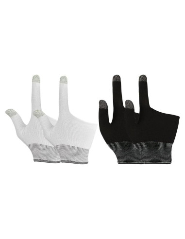 Guantes de Juego Toddmomy - 2 Pares de Dedo Táctil Nylon