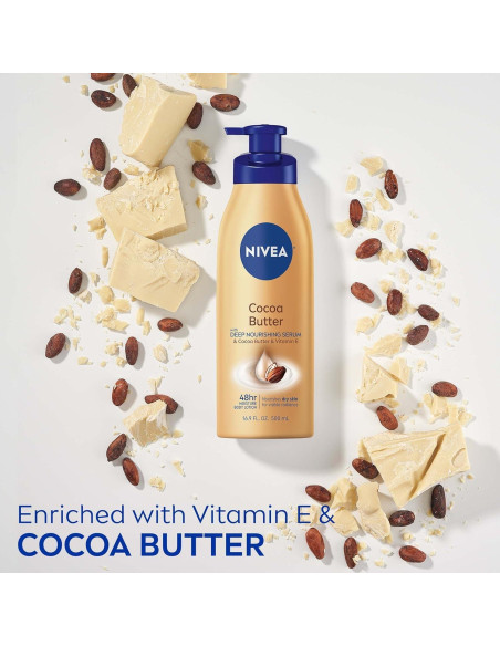 Loción Corporal NIVEA Manteca de Cacao 400ml Hidratación 48H Loción Corporal NIVEA Manteca de Cacao 400ml Hidratación 48H