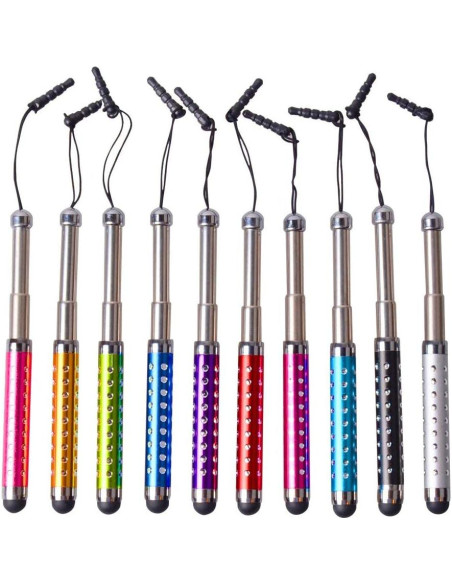 Bolígrafos Estilográficos Retráctiles IC ICLOVER 10PCS Multicolor Bolígrafos Estilográficos Retráctiles IC ICLOVER 10PCS Multicolor
