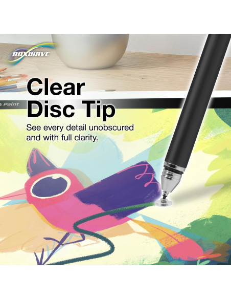 Bolígrafo Stylus BoxWave FineTouch para Kobo Clara Colour - Precisión Alta Bolígrafo Stylus BoxWave FineTouch para Kobo Clara Colour - Precisión Alta
