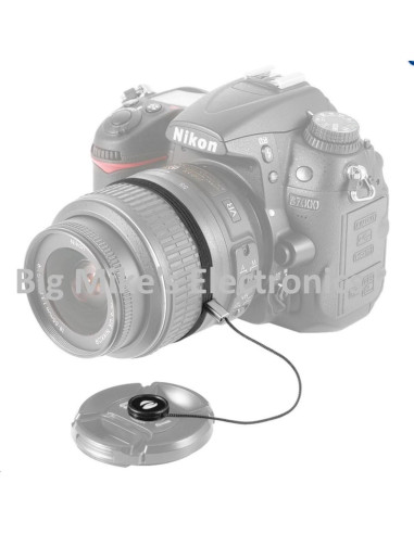 Tapa de lente Snap-On 77mm para cámaras Nikon COOLPIX