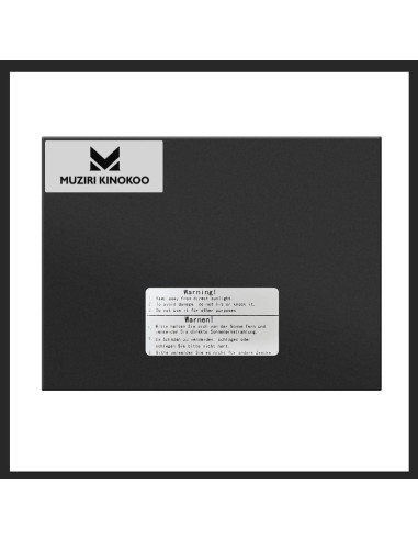 Tapa de Lente MUZIRI KINOKOO para Cámara Fuji Instax Mini EVO - Negro