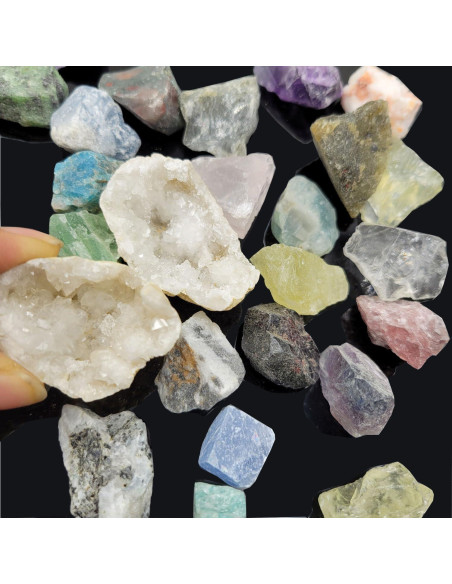 Set de 450 Piezas de Rocas y Cristales SeeuFun 1.25kg Set de 450 Piezas de Rocas y Cristales SeeuFun 1.25kg