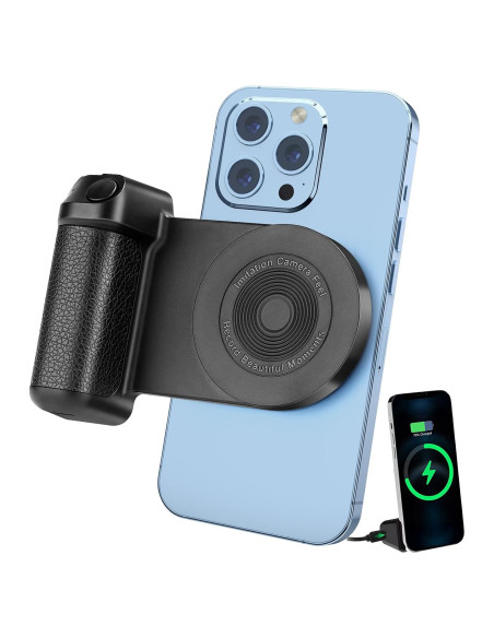 Mango de Cámara Magnético Bluetooth 3 en 1 para Smartphone Mango de Cámara Magnético Bluetooth 3 en 1 para Smartphone