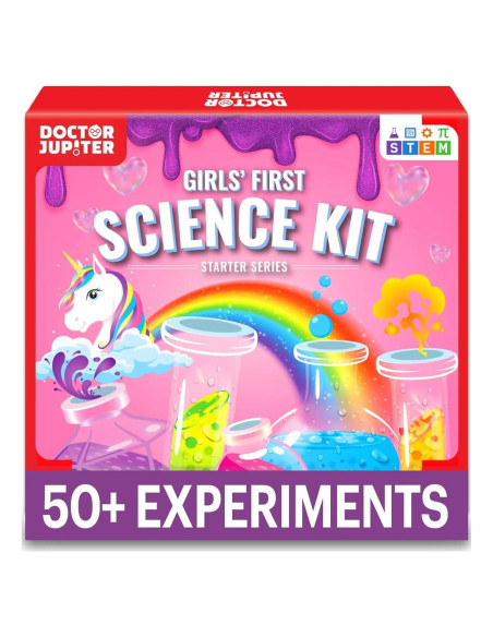 Kit de Ciencia para Niñas Doctor Jupiter 4-12 Años - 50 Experimentos Kit de Ciencia para Niñas Doctor Jupiter 4-12 Años - 50 Experimentos