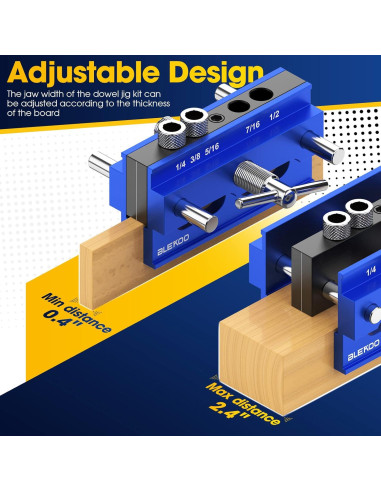 Kit Plantilla Alineación Automática Blekoo con 6 Bushings