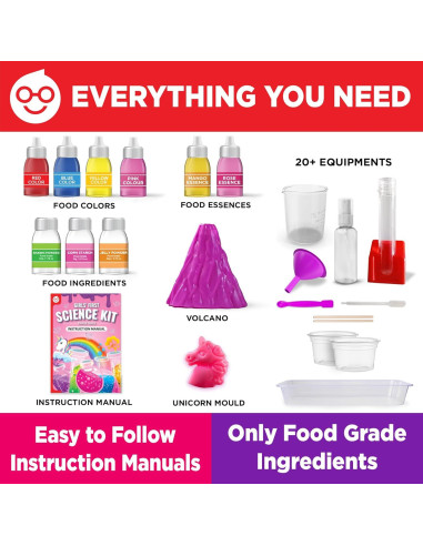 Kit de Ciencia para Niñas Doctor Jupiter 4-12 Años - 50 Experimentos