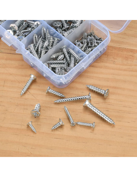 Kit de Tornillos Autoperforantes WJLSKJ 250g M3/M4/M5 para Metal Kit de Tornillos Autoperforantes WJLSKJ 250g M3/M4/M5 para Metal
