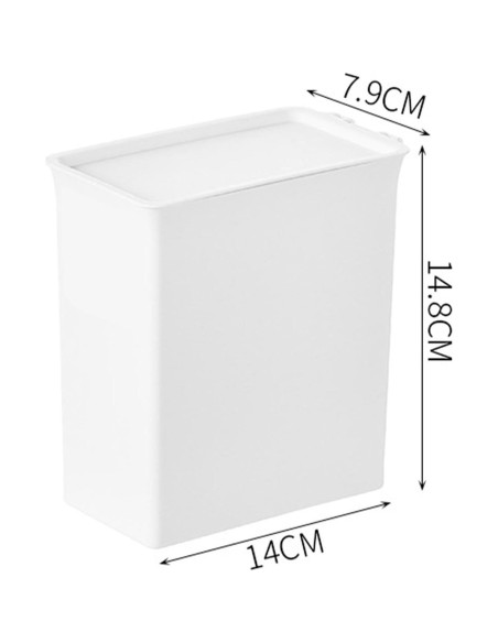 Caja de Almacenamiento de Detergente para Lavandería Genérico 14x12x6cm Caja de Almacenamiento de Detergente para Lavandería Genérico 14x12x6cm