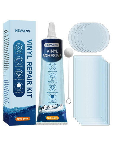 Kit de Reparación para Colchón Inflable Hevaens - 60ml Pegamento