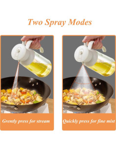 Botella Dispensadora de Aceite TENTA KITCHEN 550ml 2 en 1 2