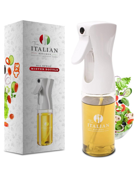 Botella de Spray de Aceite de Oliva 200ml La Cocina Italiana Botella de Spray de Aceite de Oliva 200ml La Cocina Italiana