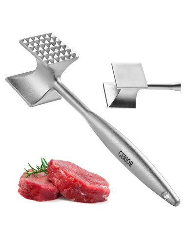 Martillo Aplanador de Carne Gerior - Acero Inoxidable 0.84 kg