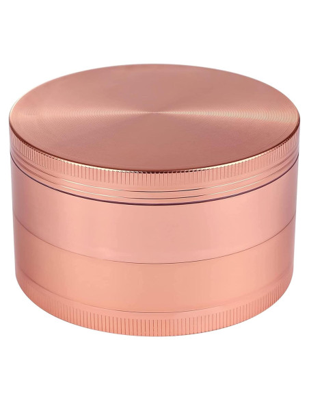 Molino de Especias Manual CLOOLC Oro Rosa 6.1 cm Molino de Especias Manual CLOOLC Oro Rosa 6.1 cm