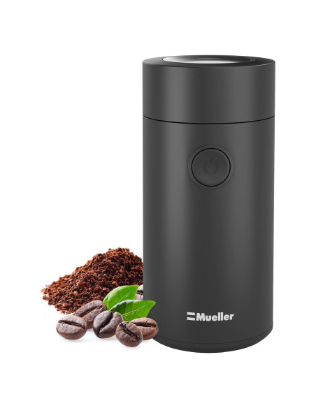 Molinillo de Café Eléctrico Mueller - Acero Inoxidable Negro Molinillo de Café Eléctrico Mueller - Acero Inoxidable Negro