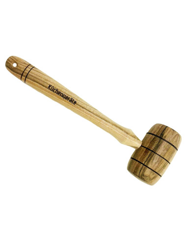 Martillo de Madera Riakoob - Aplastador de Carne y Mariscos