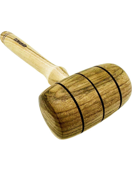 Martillo de Madera Riakoob - Aplastador de Carne y Mariscos Martillo de Madera Riakoob - Aplastador de Carne y Mariscos
