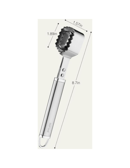 Aplastador de Carne HIFIND de Acero Inoxidable 22.1 cm Aplastador de Carne HIFIND de Acero Inoxidable 22.1 cm