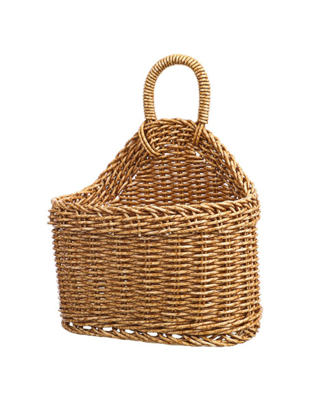 Cesta de Pared Tejida Ipetboom para Frutas y Verduras 23.6x19.1cm Cesta de Pared Tejida Ipetboom para Frutas y Verduras 23.6x19.1cm
