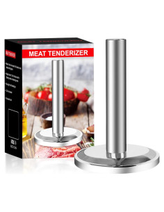 Martillo Aplastador de Carne KEJJRIUTN 0.61 kg Acero Inoxidable