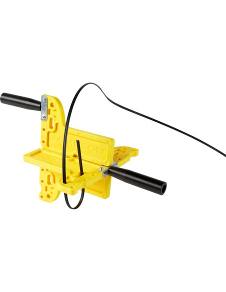 Enrollador de Cable Plano Jameson 61m Amarillo Ergonómico Enrollador de Cable Plano Jameson 61m Amarillo Ergonómico